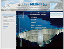 Tablet Screenshot of huggenberger.com